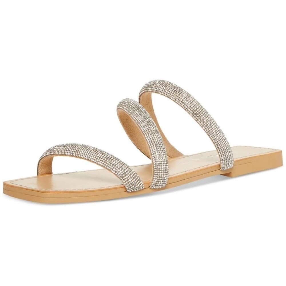 Madden Girl Silver and Tan Sandals